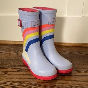 Joules Girls Rainboots Size 2